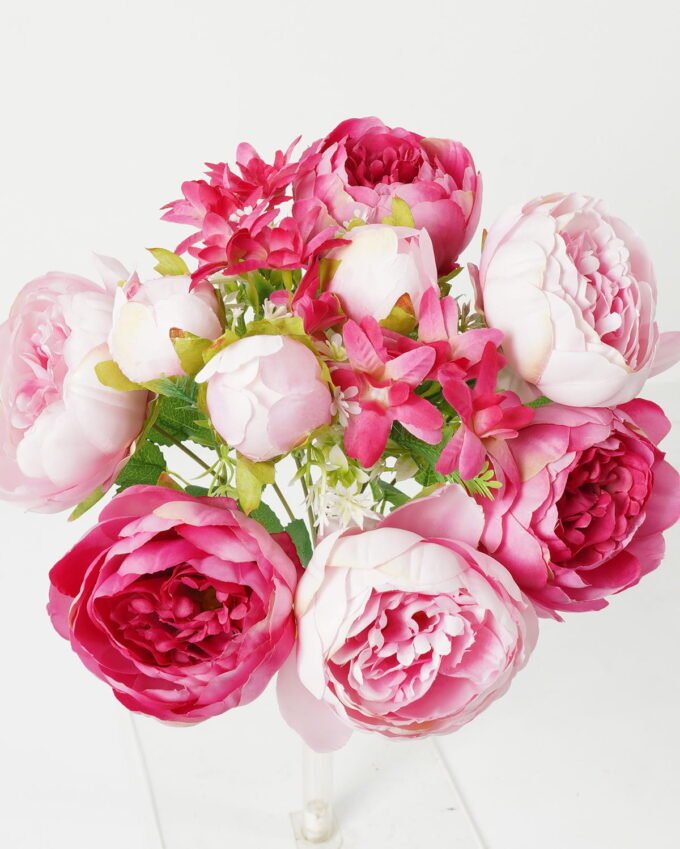 Artificial Flower 30*30*45cm  Peony *12 bush GS-18323004-Z1 Flowers Bush YeahFlower is one of Chinese leading OEM manufacturers and exporters , supplying the silk flowers, wholesale artificial trees