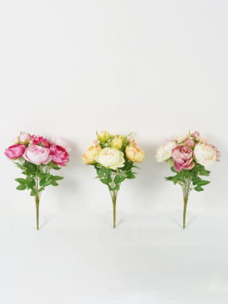 Artificial Flower 30*30*45cm  Peony *12 bush GS-18323004-P1 Flowers Bush 3,000+ sqm showroom with thousands of artificial flowers, plants & trees ready for global sourcing.