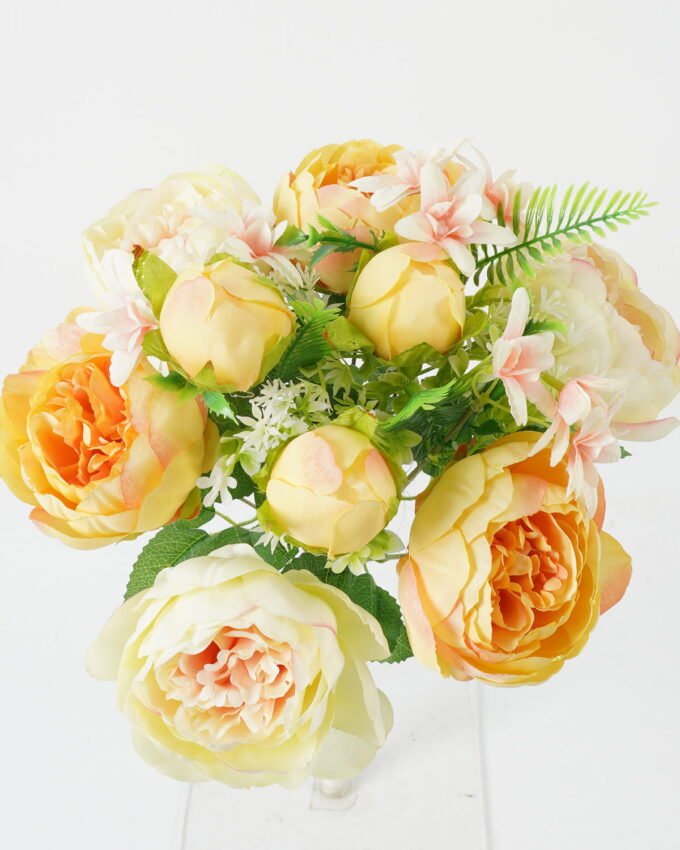 Artificial Flower 30*30*45cm  Peony *12 bush GS-18323004 Flowers Bush YeahFlower is one of Chinese leading OEM manufacturers and exporters , supplying the silk flowers, wholesale artificial trees