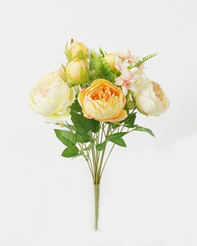 Artificial Flower 30*30*45cm  Peony *12 bush GS-18323004 Flowers Bush YeahFlower is one of Chinese leading OEM manufacturers and exporters , supplying the silk flowers, wholesale artificial trees