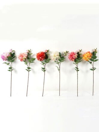 Artificial Flower 23*23*77cm Rose * 5 GS-00523011-W1 Single Flowers 3,000+ sqm showroom with thousands of artificial flowers, plants & trees ready for global sourcing.