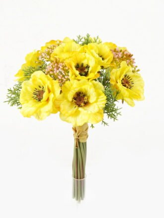 Artificial Flower 17*17*24cm Rose *7 bundle GS-53923003-W1 Bouquet 3,000+ sqm showroom with thousands of artificial flowers, plants & trees ready for global sourcing.