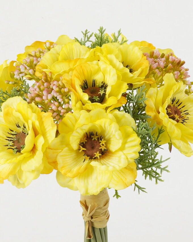 Artificial Flower Poppy bundle GS-128J23021-Y1_1 Artificial Flower 22*22*34cm Poppy bundle GS-128J23021-Y1 Bouquet YeahFlower is one of Chinese leading OEM manufacturers and exporters , supplying the silk flowers, wholesale artificial trees
