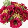 Artificial Flower 22*22*34cm Poppy bundle GS-128J23021 Bouquet YeahFlower is one of Chinese leading OEM manufacturers and exporters , supplying the silk flowers, wholesale artificial trees