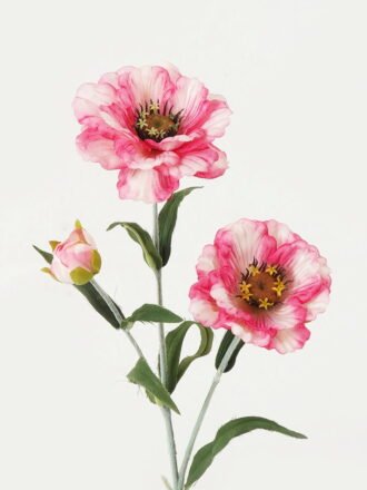 Artificial Flower 15*15*49cm Poppy single stem GS-128J23023-R1 Single Flowers 3,000+ sqm showroom with thousands of artificial flowers, plants & trees ready for global sourcing.