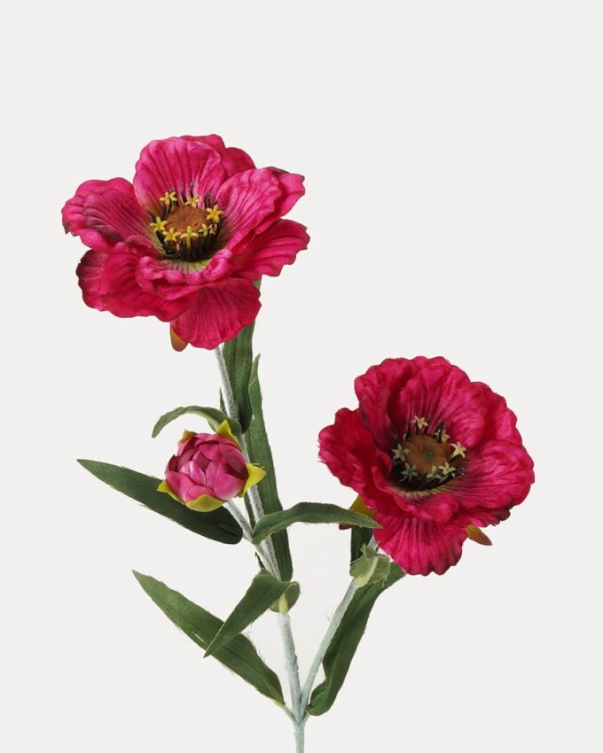 Artificial Flower 15*15*49cm Poppy single stem GS-128J23023-R1 Single Flowers YeahFlower is one of Chinese leading OEM manufacturers and exporters , supplying the silk flowers, wholesale artificial trees