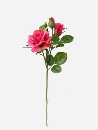 Artificial Flower 20*20*49cm  ROSE * 7 GS-00523005-R2 Single Flowers 3,000+ sqm showroom with thousands of artificial flowers, plants & trees ready for global sourcing.