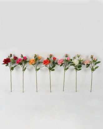 Artificial Flower 23*23*77cm Rose * 5 GS-00523011 Single Flowers YeahFlower is one of Chinese leading OEM manufacturers and exporters , supplying the silk flowers, wholesale artificial trees