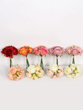 Artificial Flower 10*10*25cm Bellis perennis *3 bundle GS-53623049 Bouquet 3,000+ sqm showroom with thousands of artificial flowers, plants & trees ready for global sourcing.