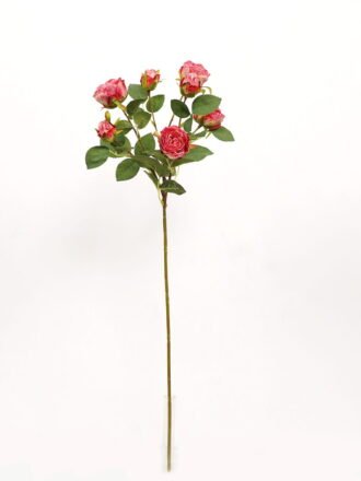 Artificial Flower 21*21*68cm Rose *7 single stem GS-53923001-W1 Single Flowers 3,000+ sqm showroom with thousands of artificial flowers, plants & trees ready for global sourcing.