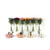 Artificial Flower 19*41cm Rose *8 bundle  GS-44623001 Bouquet YeahFlower is one of Chinese leading OEM manufacturers and exporters , supplying the silk flowers, wholesale artificial trees