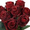 Artificial Flower 19*41cm Rose *8 bundle  GS-44623001-R1 Bouquet YeahFlower is one of Chinese leading OEM manufacturers and exporters , supplying the silk flowers, wholesale artificial trees
