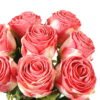 Artificial Flower 19*41cm Rose *8 bundle  GS-44623001-R2 Bouquet YeahFlower is one of Chinese leading OEM manufacturers and exporters , supplying the silk flowers, wholesale artificial trees