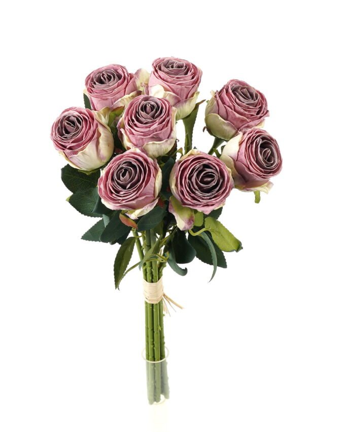 Artificial Flower 19*41cm Rose *8 bundle  GS-44623001-Z1 Bouquet YeahFlower is one of Chinese leading OEM manufacturers and exporters , supplying the silk flowers, wholesale artificial trees