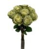 Artificial Flower 19*36cm Rose *8 bundle  GS-44623002-G1 Bouquet YeahFlower is one of Chinese leading OEM manufacturers and exporters , supplying the silk flowers, wholesale artificial trees