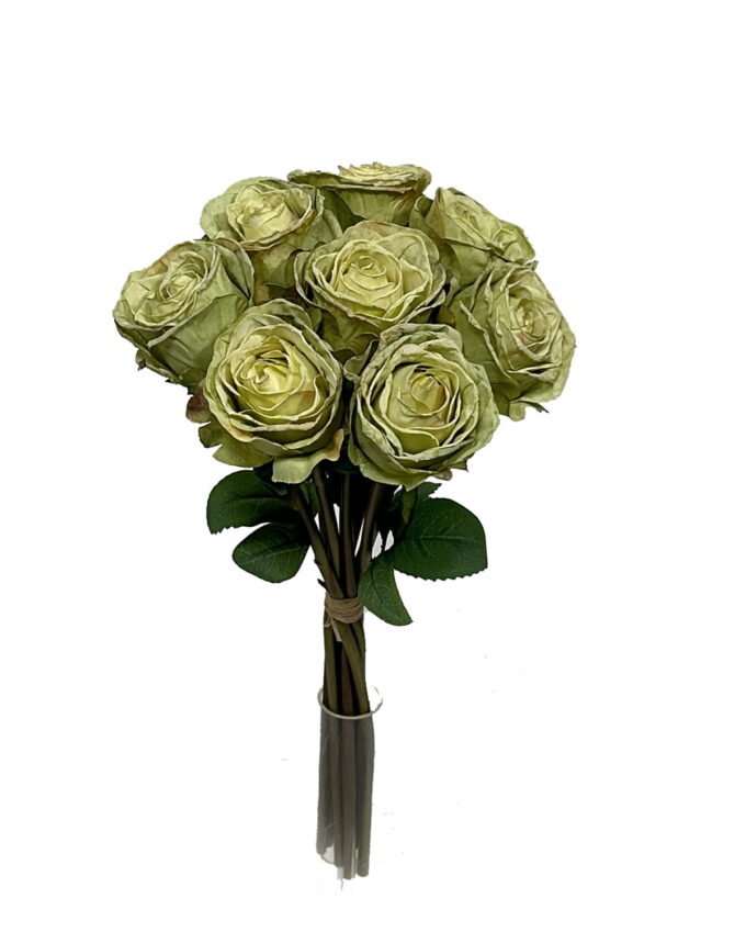 Artificial Flower 19*36cm Rose *8 bundle  GS-44623002-G1 Bouquet YeahFlower is one of Chinese leading OEM manufacturers and exporters , supplying the silk flowers, wholesale artificial trees