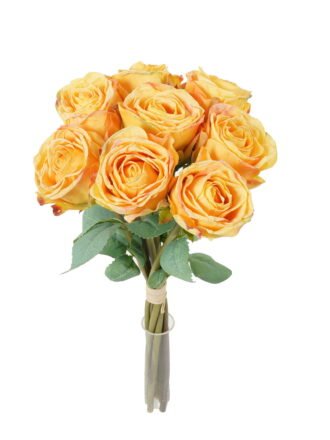 Artificial Flower 19*36cm Rose *8 bundle  GS-44623002-P1 Bouquet 3,000+ sqm showroom with thousands of artificial flowers, plants & trees ready for global sourcing.