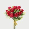 Artificial Flower Rose bundle GS-128J23018-R1_4 Artificial Flower 20*20*33cm Rose bundle GS-128J23018-R1 Bouquet YeahFlower is one of Chinese leading OEM manufacturers and exporters , supplying the silk flowers, wholesale artificial trees