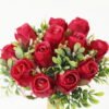 Artificial Flower Rose bundle GS-128J23018-R1_6 Artificial Flower 20*20*33cm Rose bundle GS-128J23018-R1 Bouquet YeahFlower is one of Chinese leading OEM manufacturers and exporters , supplying the silk flowers, wholesale artificial trees