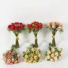 Artificial Flower 20*20*33cm Rose bundle GS-128J23018 Bouquet YeahFlower is one of Chinese leading OEM manufacturers and exporters , supplying the silk flowers, wholesale artificial trees