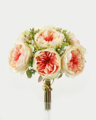 Artificial Flower 20*20*30cm Rose bundle GS-128J23020-C1 Bouquet YeahFlower is one of Chinese leading OEM manufacturers and exporters , supplying the silk flowers, wholesale artificial trees