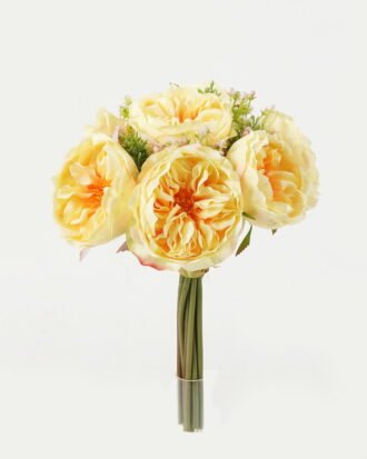 Artificial Flower 20*20*30cm Rose bundle GS-128J23020-Y1 Bouquet YeahFlower is one of Chinese leading OEM manufacturers and exporters , supplying the silk flowers, wholesale artificial trees