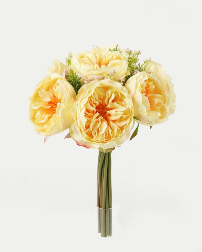 Artificial Flower 20*20*30cm Rose bundle GS-128J23020-Y1 Bouquet YeahFlower is one of Chinese leading OEM manufacturers and exporters , supplying the silk flowers, wholesale artificial trees
