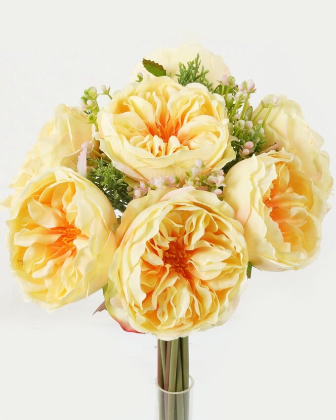 Artificial Flower 20*20*30cm Rose bundle GS-128J23020-Y1 Bouquet YeahFlower is one of Chinese leading OEM manufacturers and exporters , supplying the silk flowers, wholesale artificial trees