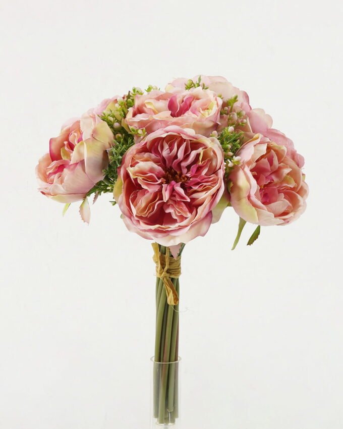 Artificial Flower 20*20*30cm Rose bundle GS-128J23020-Z1 Bouquet YeahFlower is one of Chinese leading OEM manufacturers and exporters , supplying the silk flowers, wholesale artificial trees