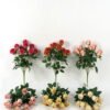 Artificial Flower Rose bush GS-128J23017 Artificial Flower 25*25*47cm Rose bush GS-128J23017 Flowers Bush YeahFlower is one of Chinese leading OEM manufacturers and exporters , supplying the silk flowers, wholesale artificial trees