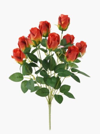 Artificial Flower 25*25*47cm Rose bush GS-128J23017 Flowers Bush 3,000+ sqm showroom with thousands of artificial flowers, plants & trees ready for global sourcing.