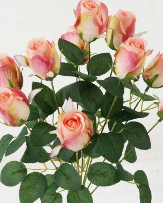 Artificial Flower 25*25*47cm Rose bush GS-128J23017-P2 Flowers Bush YeahFlower is one of Chinese leading OEM manufacturers and exporters , supplying the silk flowers, wholesale artificial trees