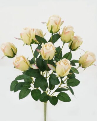 Artificial Flower 25*25*47cm Rose bush GS-128J23017-W1 Flowers Bush YeahFlower is one of Chinese leading OEM manufacturers and exporters , supplying the silk flowers, wholesale artificial trees