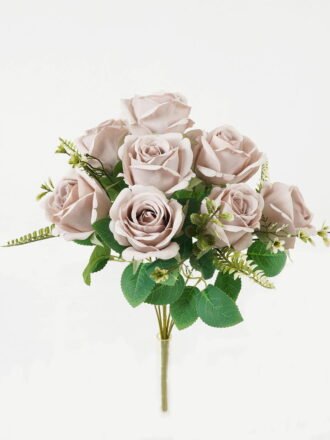 Artificial Flower 25*25*43cm Rose bush GS-70023002 Flowers Bush 3,000+ sqm showroom with thousands of artificial flowers, plants & trees ready for global sourcing.