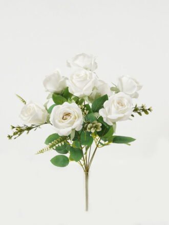Artificial Flower 20*20*40cm Rose bush GS-70023003 Flowers Bush 3,000+ sqm showroom with thousands of artificial flowers, plants & trees ready for global sourcing.