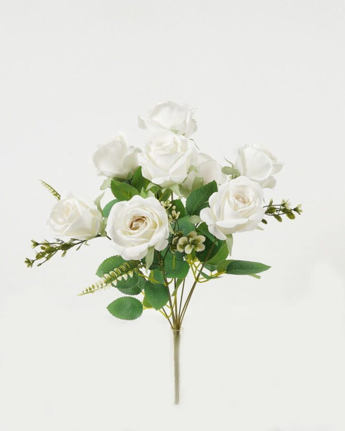 Artificial Flower 25*25*43cm Rose bush GS-70023002-W1 Flowers Bush YeahFlower is one of Chinese leading OEM manufacturers and exporters , supplying the silk flowers, wholesale artificial trees