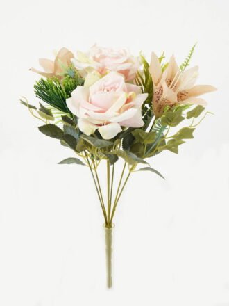 Artificial Flower 20*20*40cm Rose bush GS-70023004 Flowers Bush 3,000+ sqm showroom with thousands of artificial flowers, plants & trees ready for global sourcing.