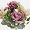 Artificial Flower Rose bush GS-70023004_5 Artificial Flower 20*20*40cm Rose bush GS-70023004 Flowers Bush YeahFlower is one of Chinese leading OEM manufacturers and exporters , supplying the silk flowers, wholesale artificial trees