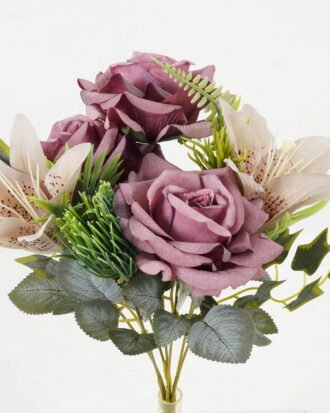 Artificial Flower 20*20*40cm Rose bush GS-70023004 Flowers Bush YeahFlower is one of Chinese leading OEM manufacturers and exporters , supplying the silk flowers, wholesale artificial trees