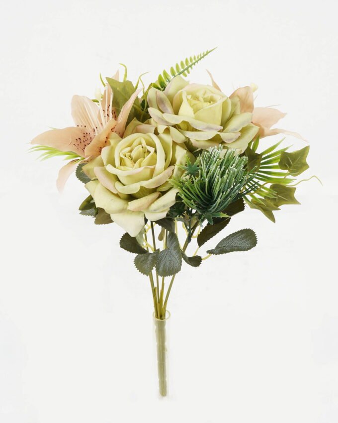 Artificial Flower Rose bush GS-70023004_8 Artificial Flower 20*20*40cm Rose bush GS-70023004 Flowers Bush YeahFlower is one of Chinese leading OEM manufacturers and exporters , supplying the silk flowers, wholesale artificial trees