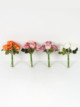 Artificial Flower 22*22*34cm Poppy bundle GS-128J23021-W1 Bouquet 3,000+ sqm showroom with thousands of artificial flowers, plants & trees ready for global sourcing.