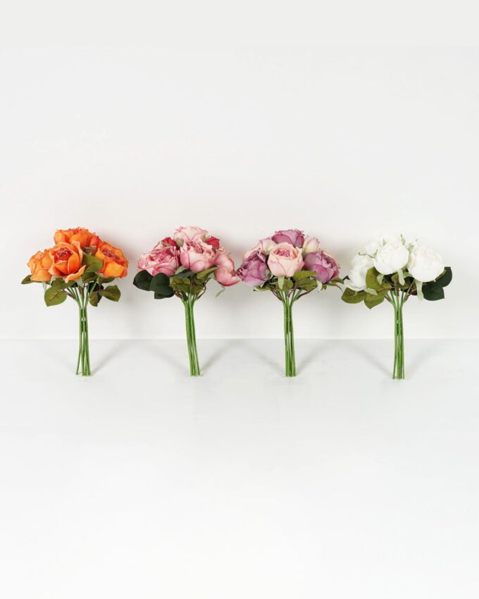 Artificial Flower 20*20*29.5cm Rose bush GS-70023005 Bouquet YeahFlower is one of Chinese leading OEM manufacturers and exporters , supplying the silk flowers, wholesale artificial trees