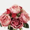 Artificial Flower 20*20*29.5cm Rose bush GS-70023005 Bouquet YeahFlower is one of Chinese leading OEM manufacturers and exporters , supplying the silk flowers, wholesale artificial trees