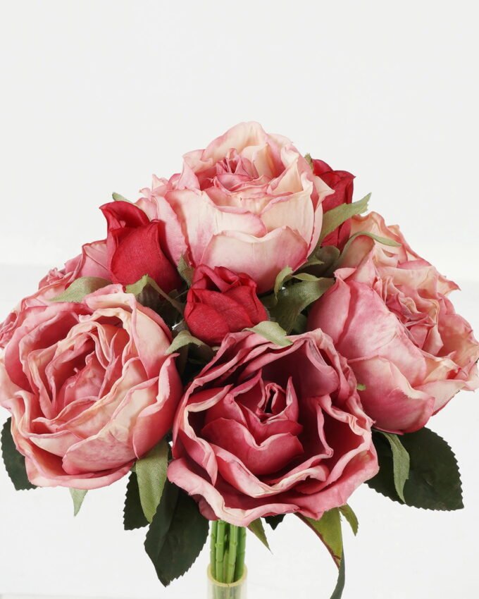 Artificial Flower 20*20*29.5cm Rose bush GS-70023005 Bouquet YeahFlower is one of Chinese leading OEM manufacturers and exporters , supplying the silk flowers, wholesale artificial trees