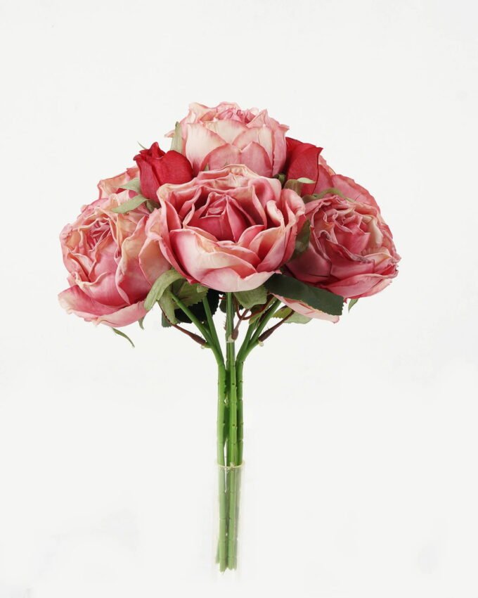 Artificial Flower 20*20*29.5cm Rose bush GS-70023005 Bouquet YeahFlower is one of Chinese leading OEM manufacturers and exporters , supplying the silk flowers, wholesale artificial trees