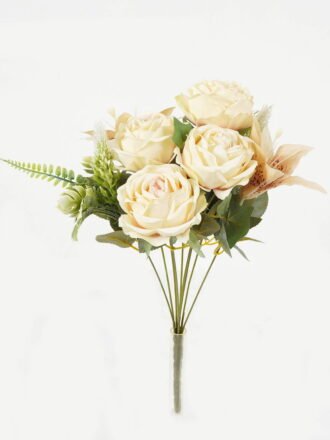 Artificial Flower 20*20*42cm Rose bush GS-70023006-K1 Flowers Bush 3,000+ sqm showroom with thousands of artificial flowers, plants & trees ready for global sourcing.