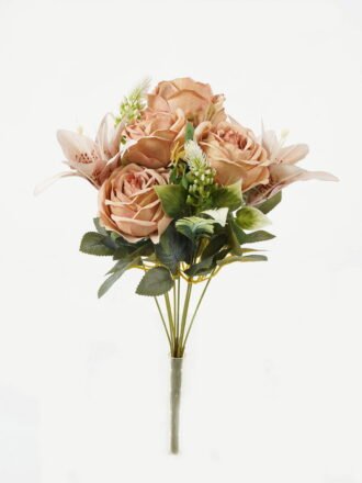Artificial Flower 20*20*42cm Rose bush GS-70023006-C1 Flowers Bush 3,000+ sqm showroom with thousands of artificial flowers, plants & trees ready for global sourcing.