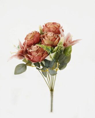 Artificial Flower 20*20*42cm Rose bush GS-70023006-K2 Flowers Bush YeahFlower is one of Chinese leading OEM manufacturers and exporters , supplying the silk flowers, wholesale artificial trees