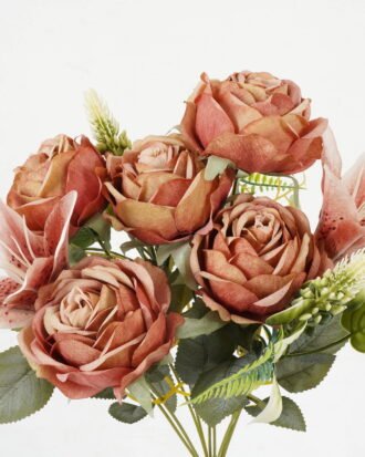 Artificial Flower 20*20*42cm Rose bush GS-70023006-K2 Flowers Bush YeahFlower is one of Chinese leading OEM manufacturers and exporters , supplying the silk flowers, wholesale artificial trees
