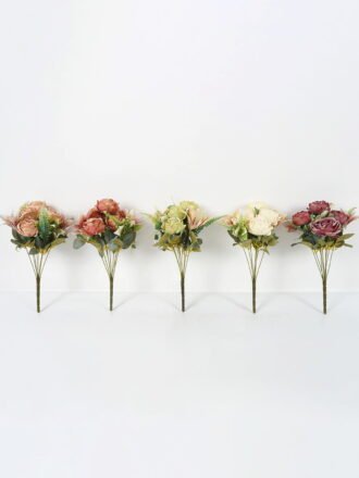 Artificial Flower 18*18*35cm Whelan * 3 GS-00523010-W1 Bouquet 3,000+ sqm showroom with thousands of artificial flowers, plants & trees ready for global sourcing.